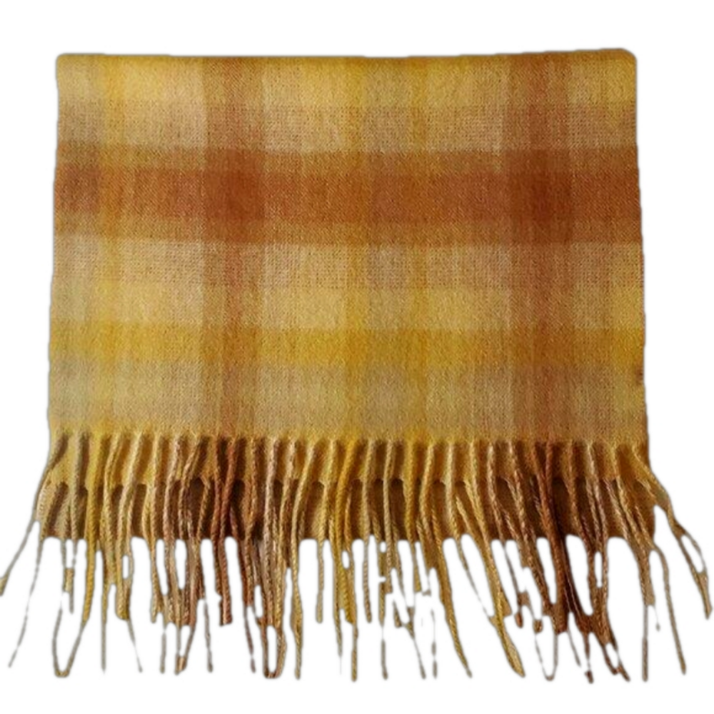 100% Cashmere Nordstrom Plaid Scarf Men's | Women's NWOT